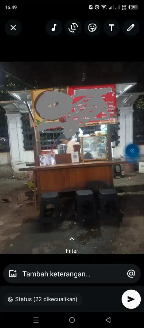 Gerobak Lesehan