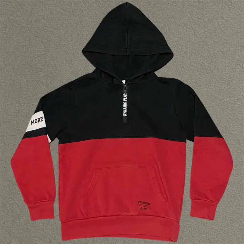 Hoodie Anak Warna Mix Hitam Merah