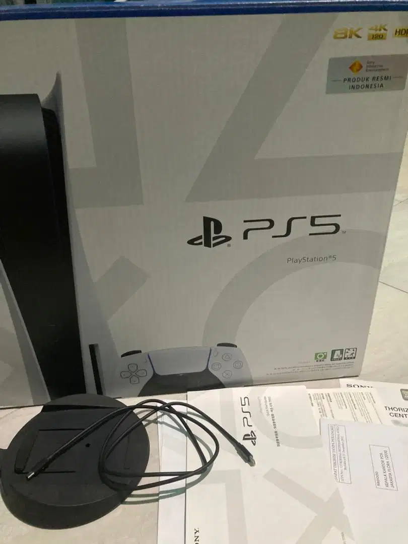 Playstation 5 ps5 fat ori indo bekas stik 2