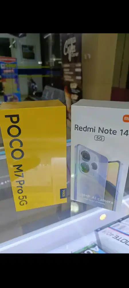 Xiaomi redmi note 14 5G 512gb ram 12gb setara poco M7 pro 5G resmi