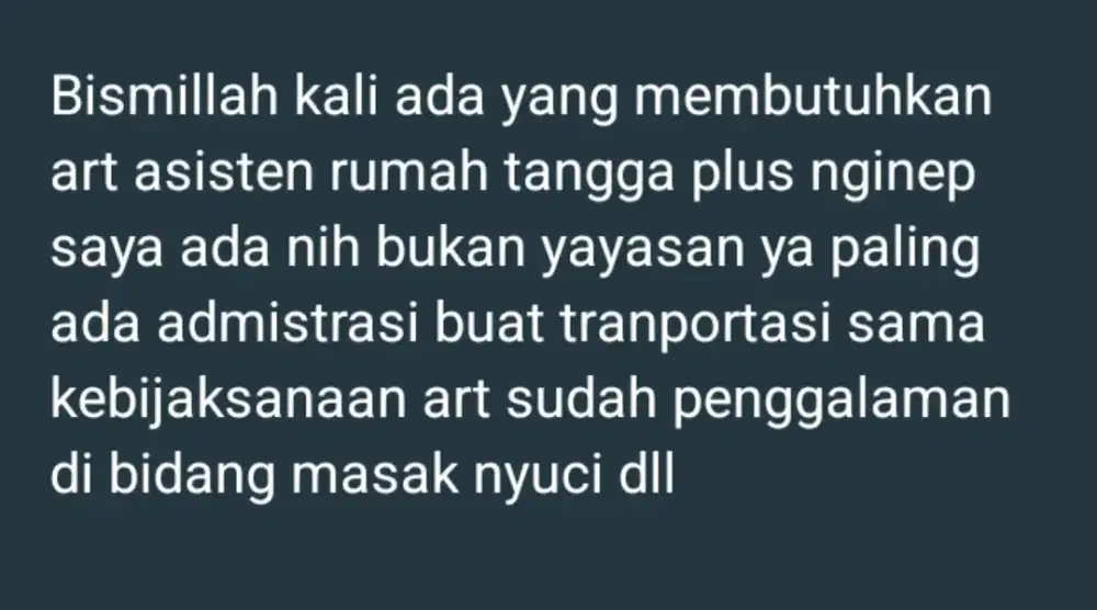 Asisten rumah tangga