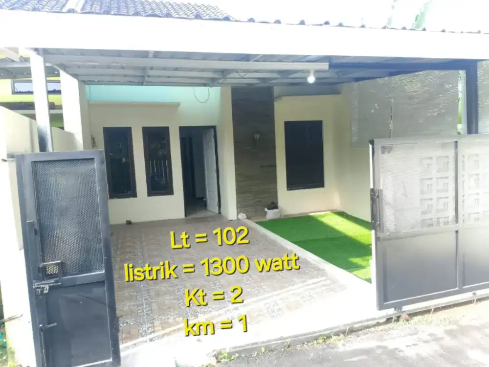 RUMAH SIAP HUNI DI BANYUMANIK