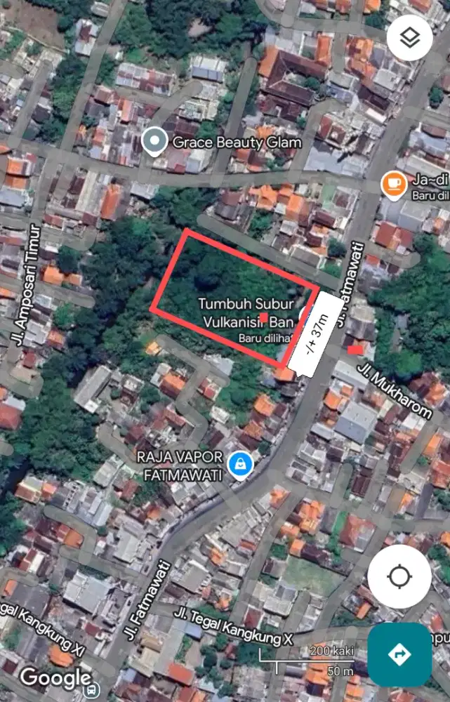 Tanah Semarang, Fatmawati