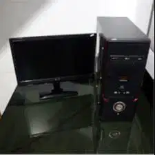 Set Komputer Lengkap + Monitor 19 Wide siap pakai