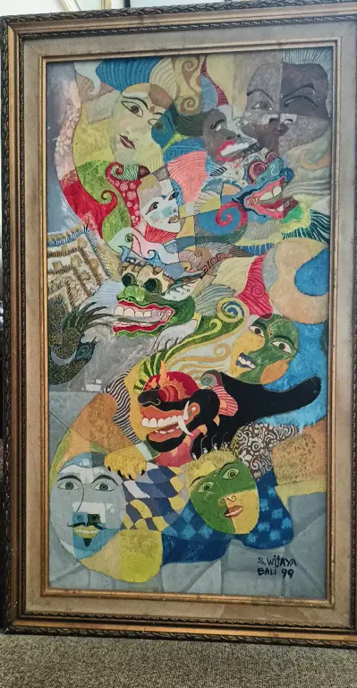 Dijual lukisan 3d Asli