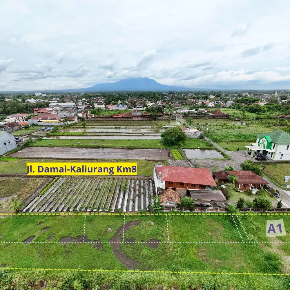 Tanah Kaliurang Km 8, Lokasi Asri untuk Kos