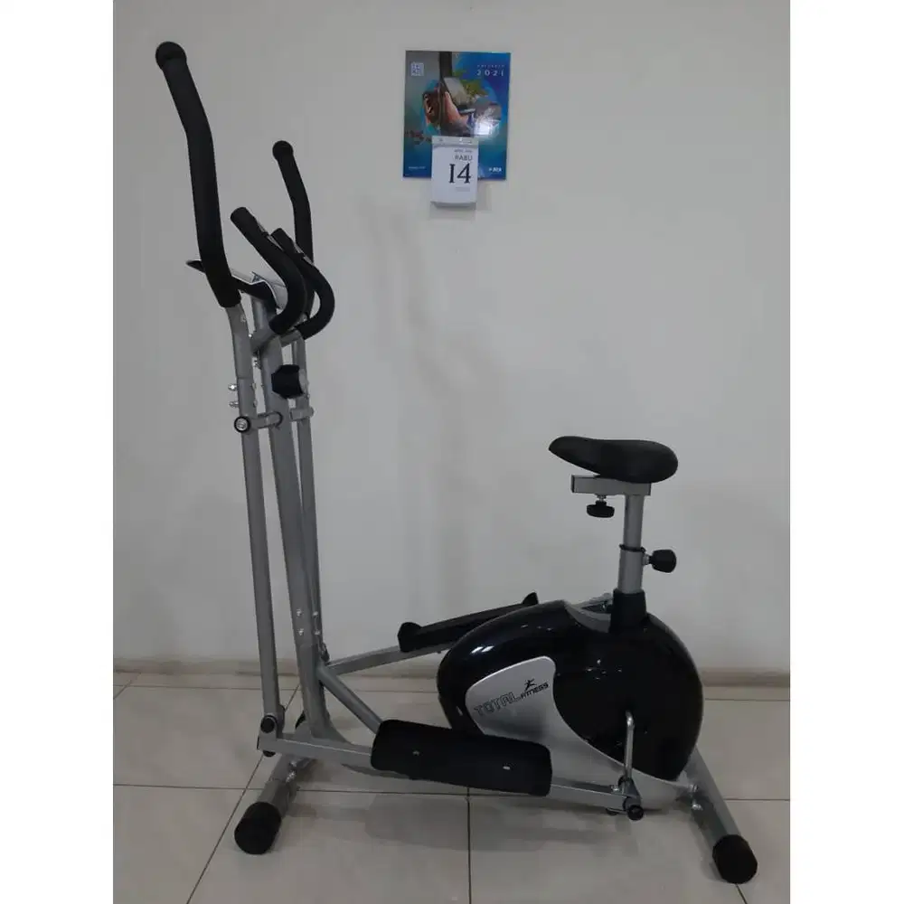 Crosstrainer Sepeda Statis Magnetik 2 Fungsi Alat Fitness TL 8505