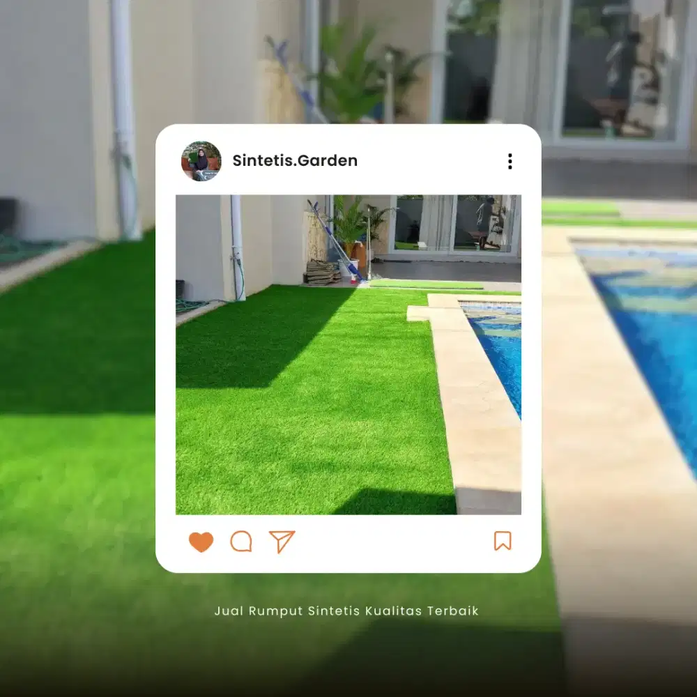Rumput Sintetis Berkualitas – Cocok untuk Taman & Dekorasi