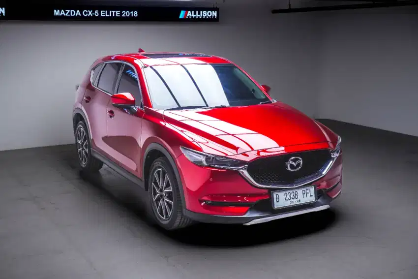Mazda CX-5 2.5 Elite SUV AT 2018 Merah No Pol Genap