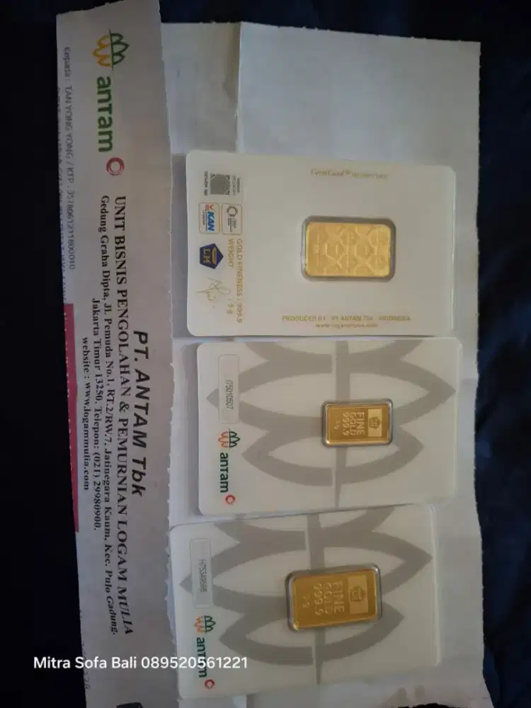 Logam Mulia Antam 10gr Redmark, Terima Buy Back harga tinggi