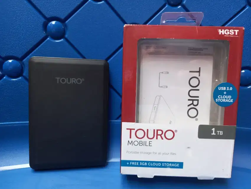 Hardisk Eksternal Touro HGST 1TB