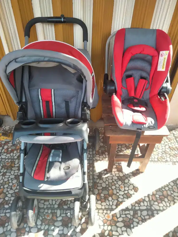 Stroller pliko montana 2 set