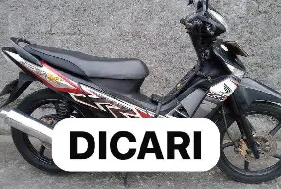 Di Cari Supra X 125 Double Disk DD Tahun 2009 Ke Atas Karbu. 2011