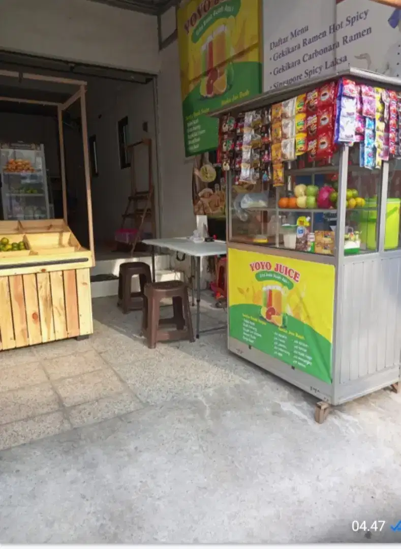 Disewakan toko dipinggir jalan strategis