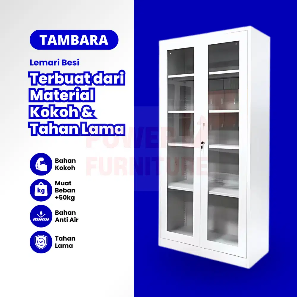 [GROSIR] PowerD Lemari Dokumen Besi TAMBARA – Lemari File Besi