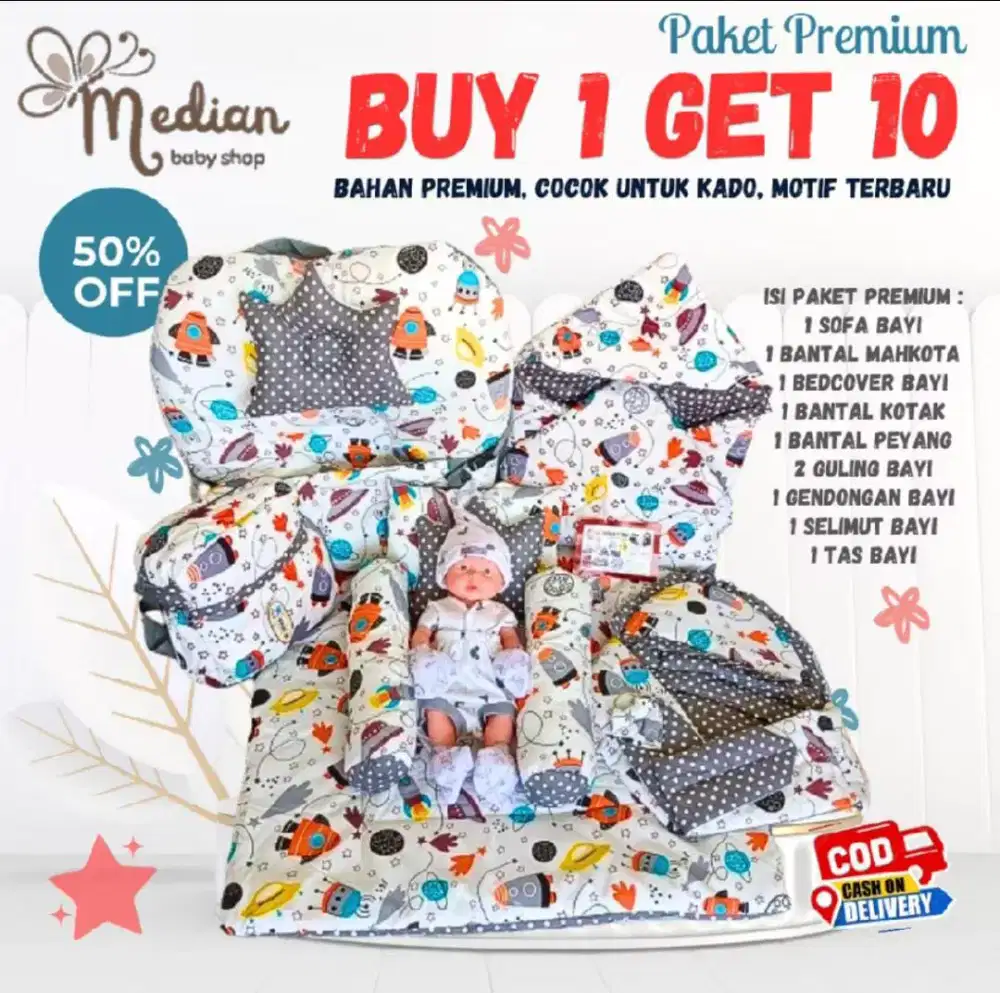 Set perlengkapan bayi komplit