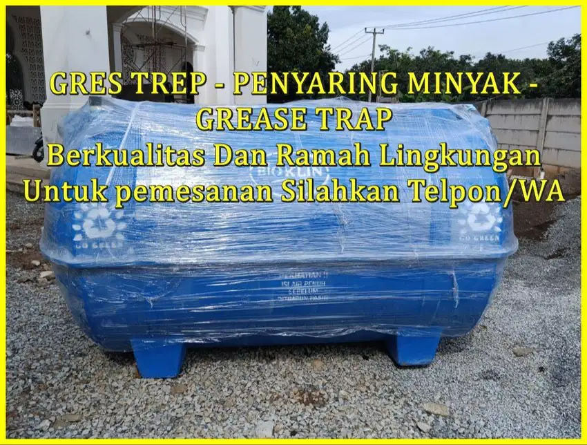 grestrep - gres trep - grease trep frp - penyaring minyak