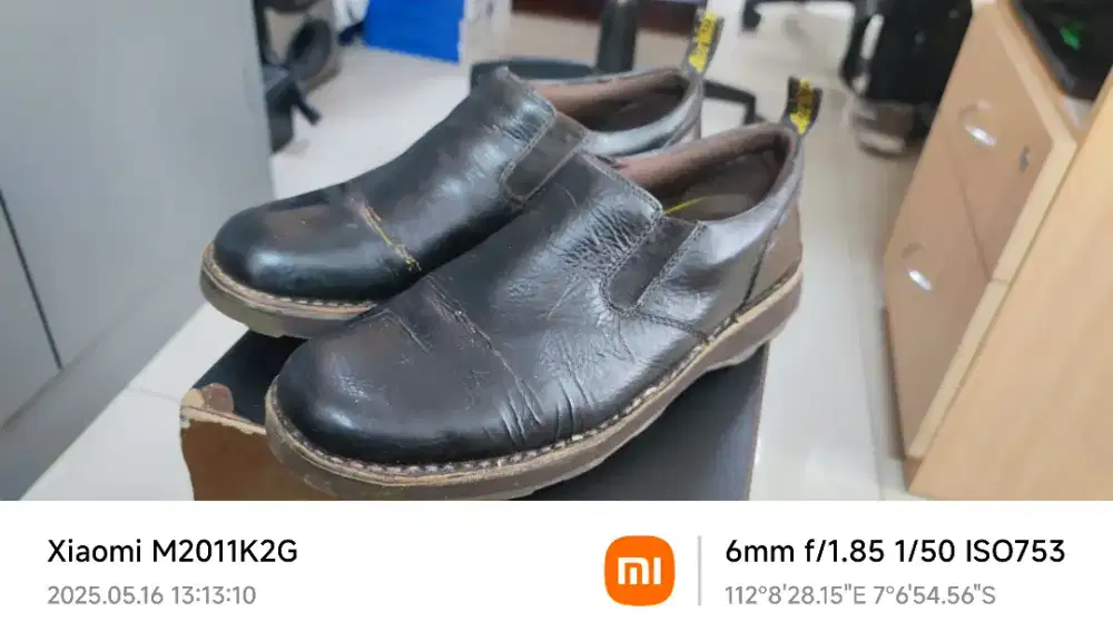 Sepatu Kulit Dr Martens Docmart Original teknologi AirWair Big 45 29cm