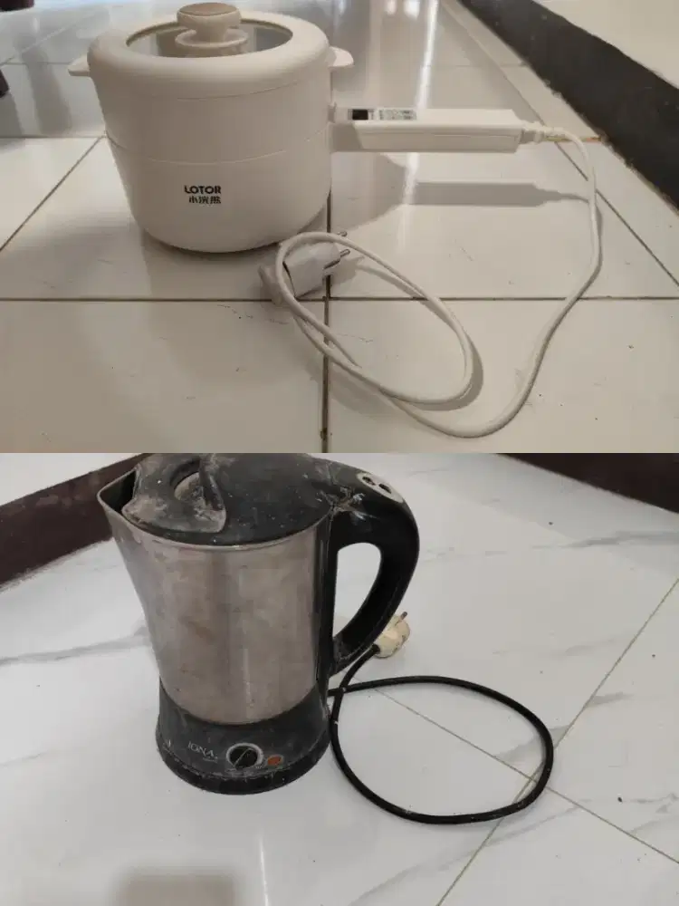 Panci listrik multifungsi 1.6L merek Lotor