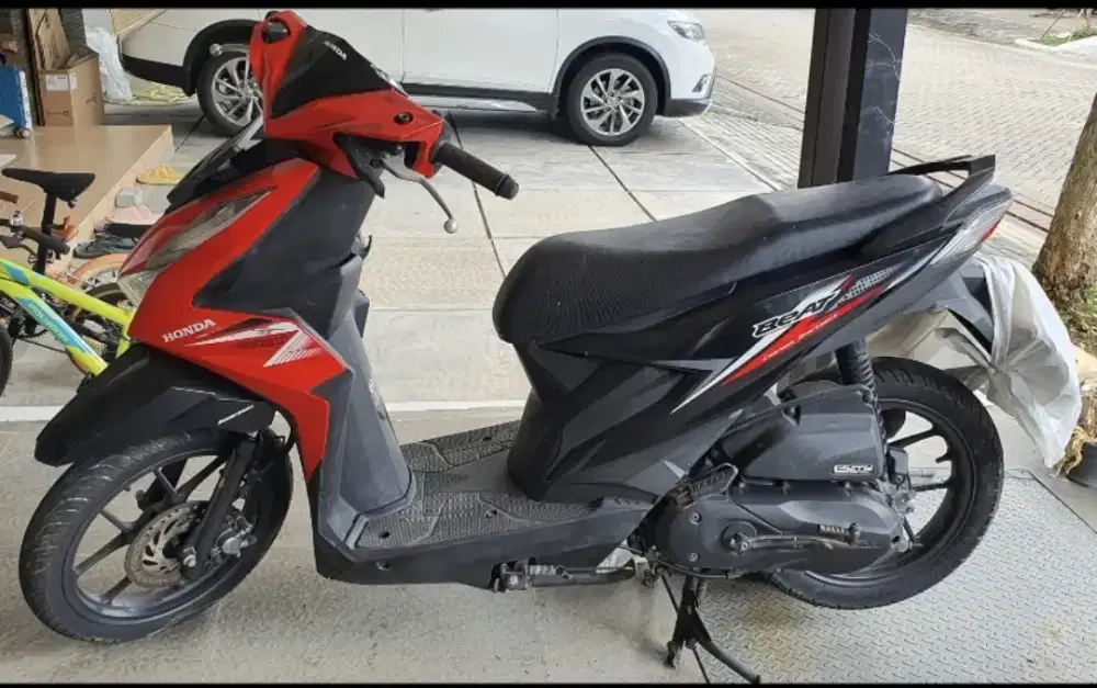 Dijual New Beat 2021 Merah Hitam