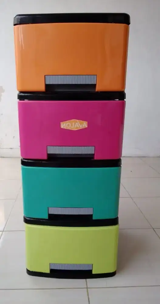 Lemari plastik Drawer Avalon