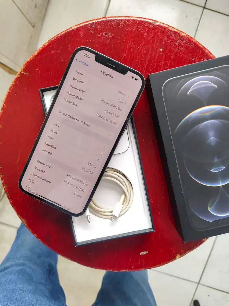 IPHONE 12 PM 256GB DIBLI
