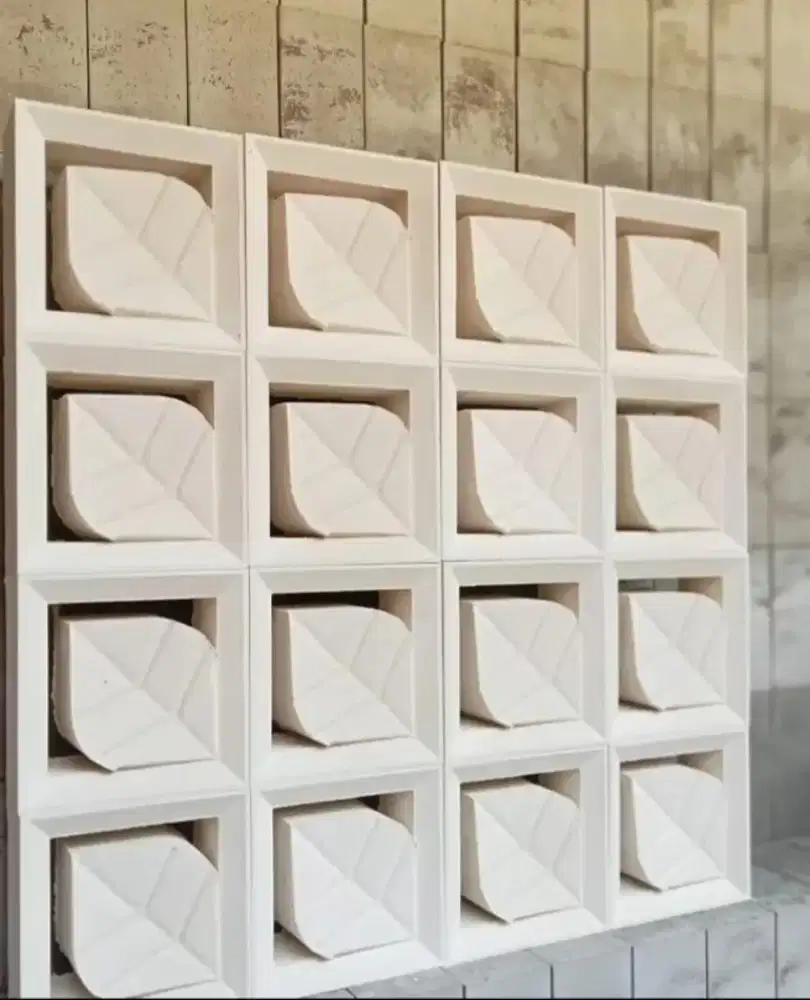 Roster beton / roster satu muka / dekorasi rumah