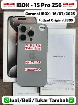 iphone 15 pro 256gb second ibox