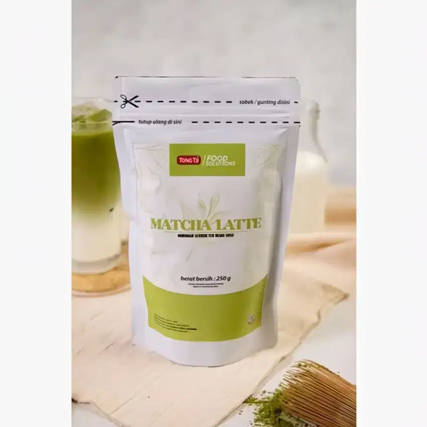 Tong Tji Minuman Bubuk Matcha Latte 250gr
