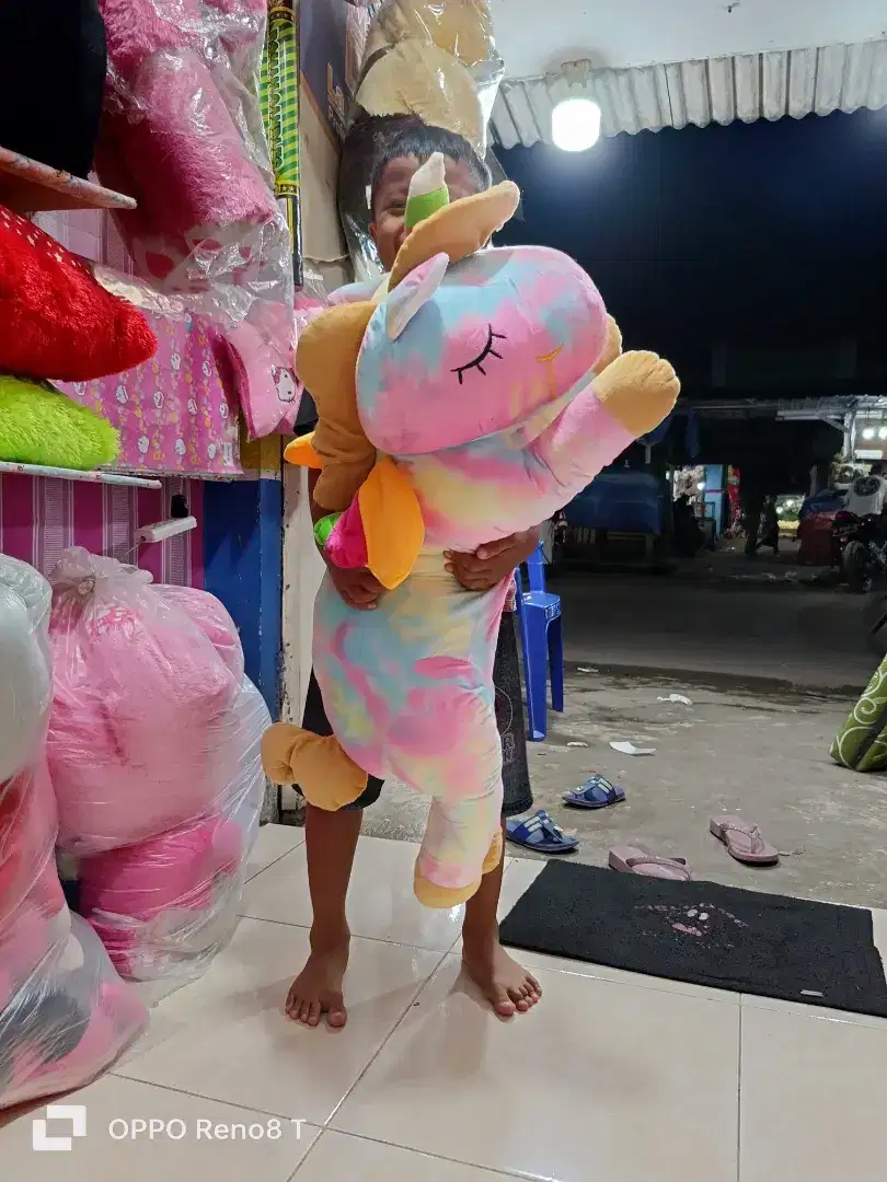 boneka kuda poni JUMBO super lembut