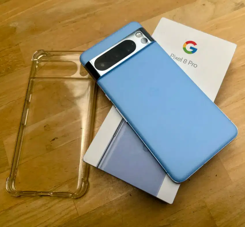 Google Pixel 8 Pro 12GB/128GB BeaCukai Resmi Mulus FullSet Like New no