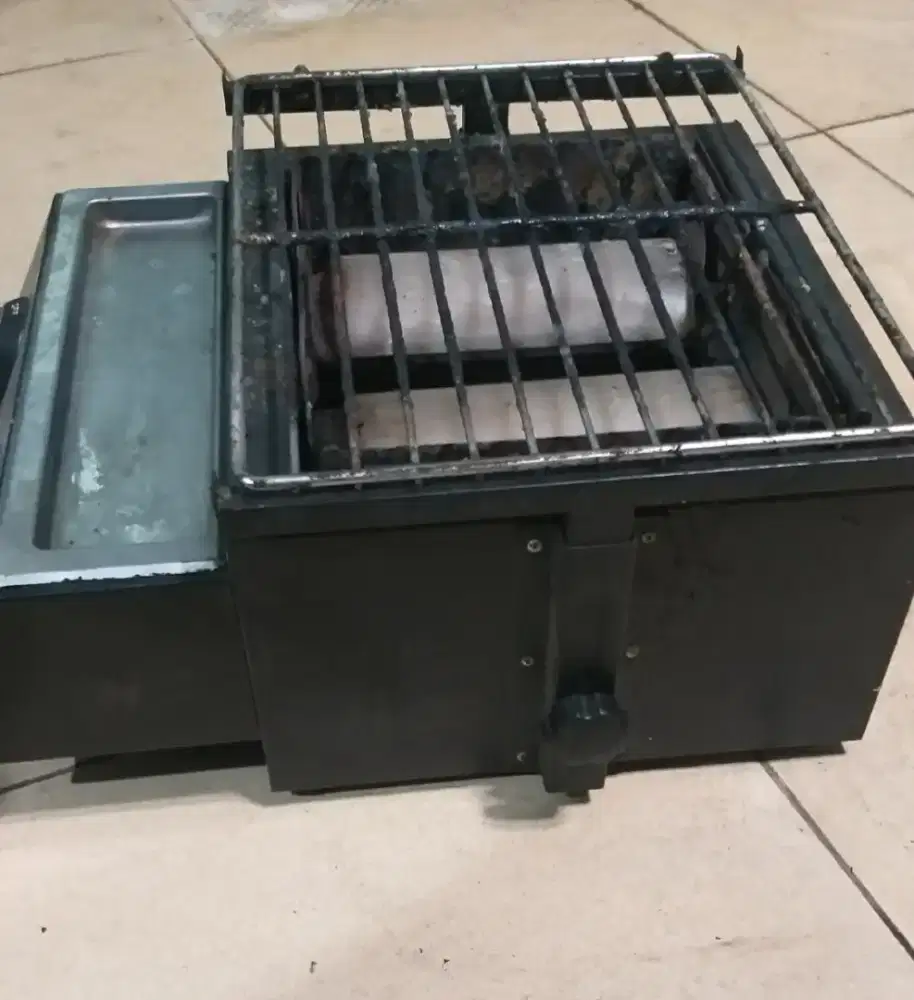 Kompor panggang 2 Tungku Normal