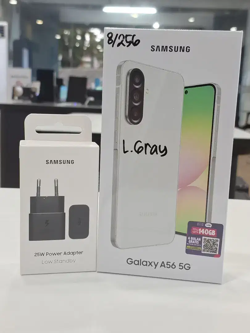 (New) Samsung Galaxy A56 5G 8/256GB.. Free Travel Adapter