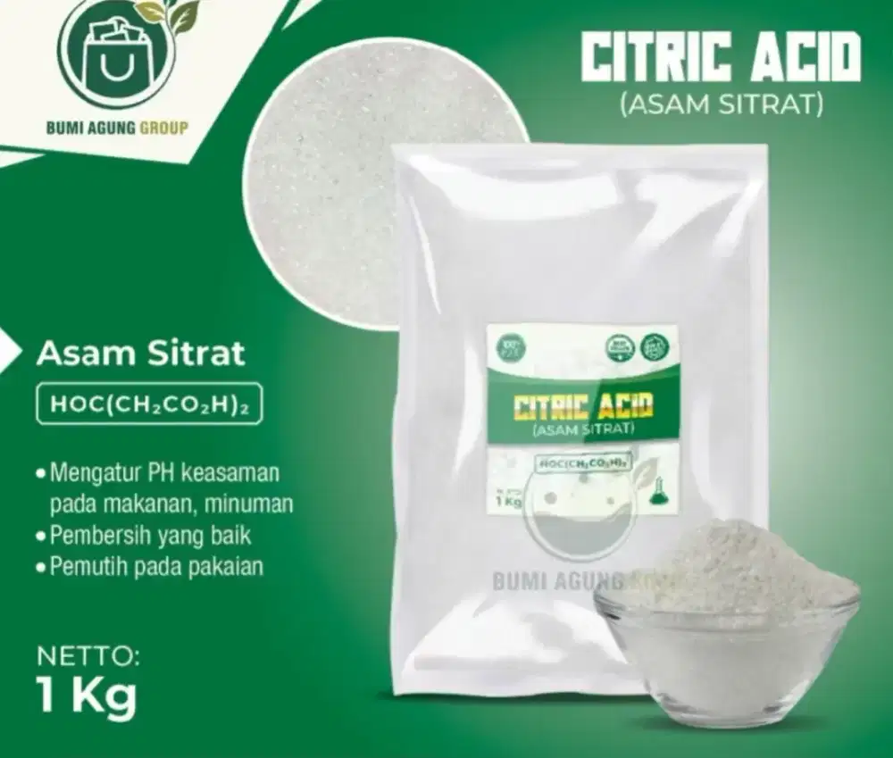 Pembersih Serbaguna Citric Acid Sitrun 1kg