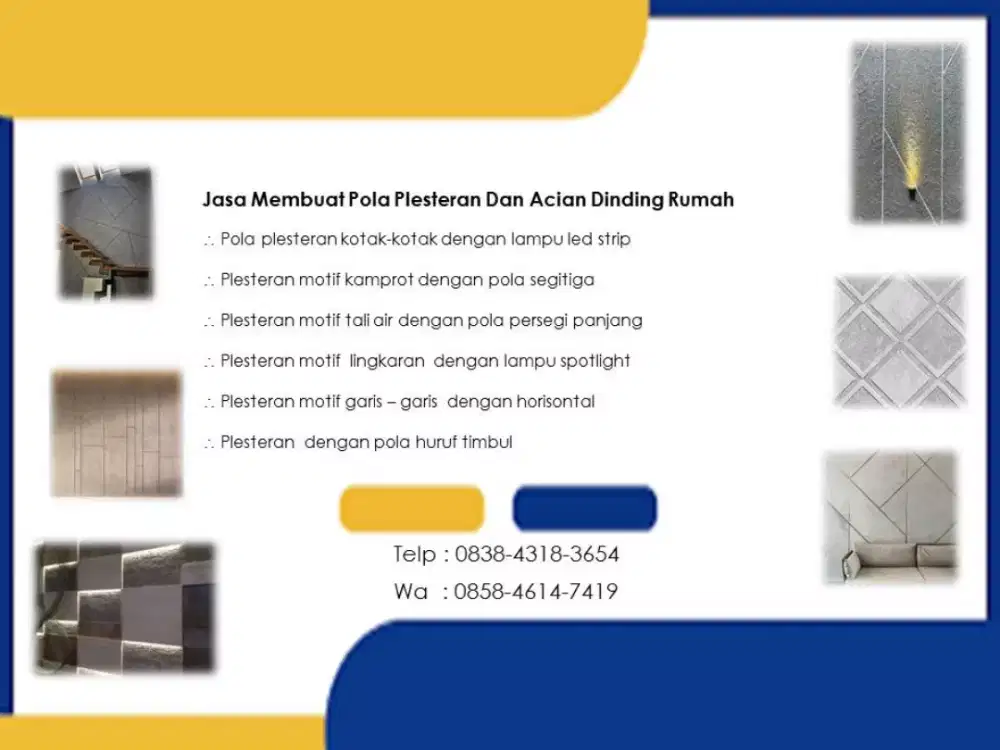 Tukang bangunan,baja ringan,mebel,gypsum,pvc,las listrik,listrik,batu