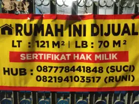 Dijual rumah di kawasan Pasar Minggu, Jakarta Selatan