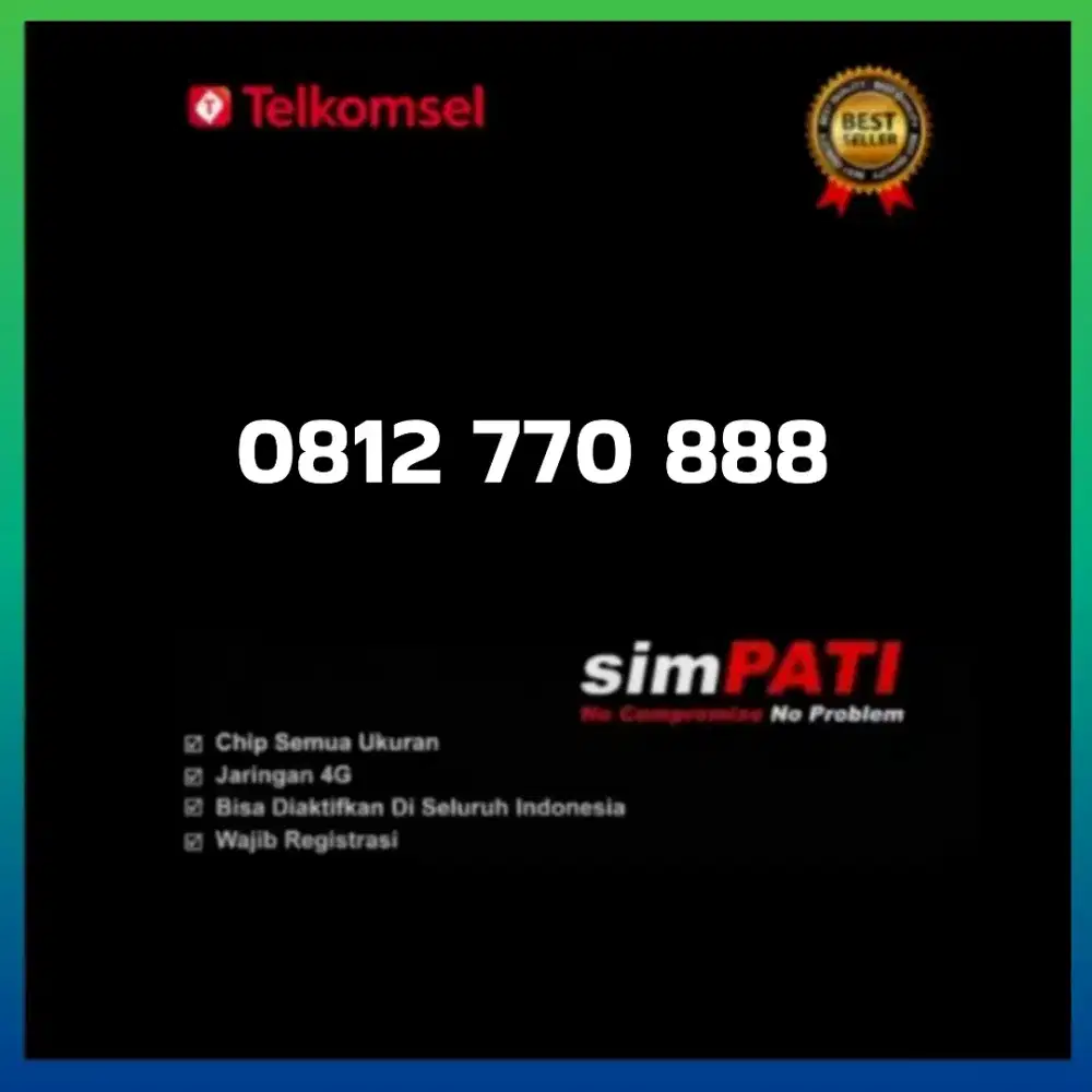 Nomor Cantik simpati Telkomsel super