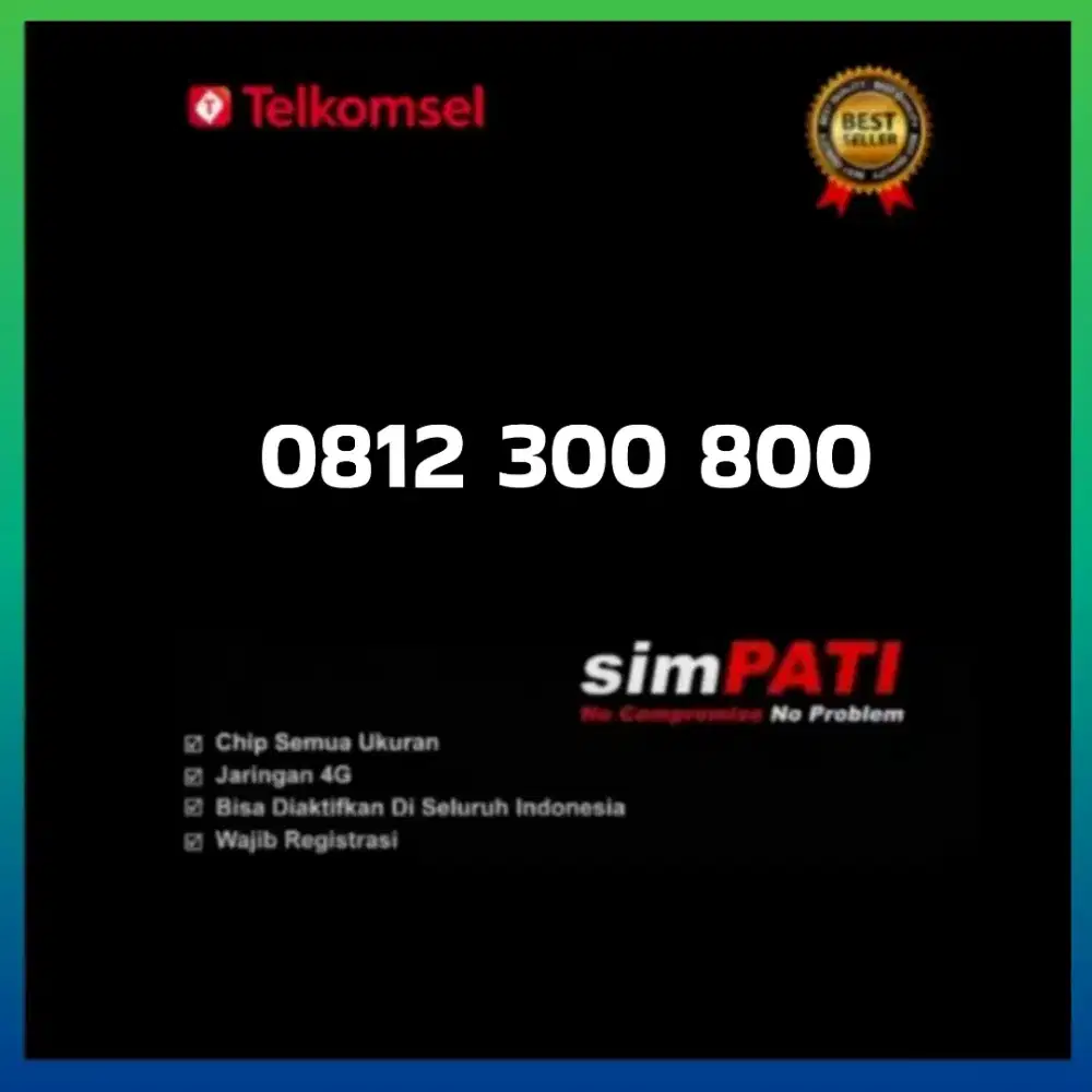 Nomor Cantik simpati Telkomsel super