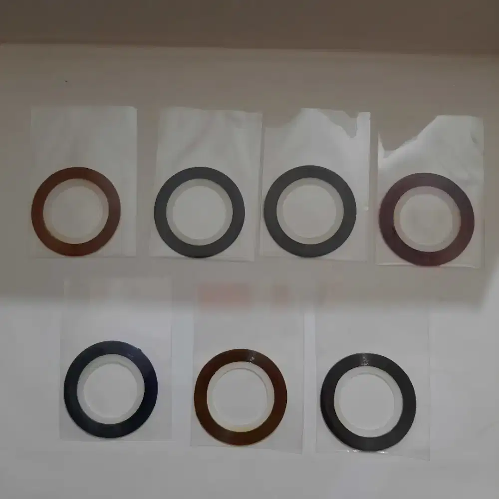 Nail Art Tape/ Stiker Garis untuk Menghias Kuku (7 pcs)