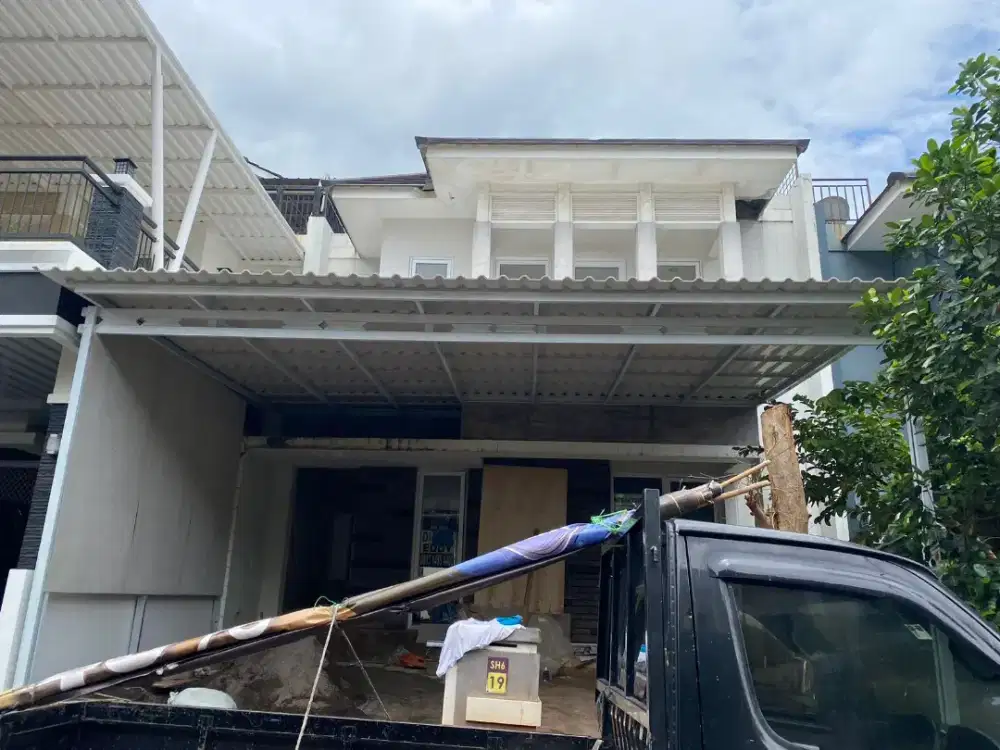 Pemasangan kanopi baja ringan