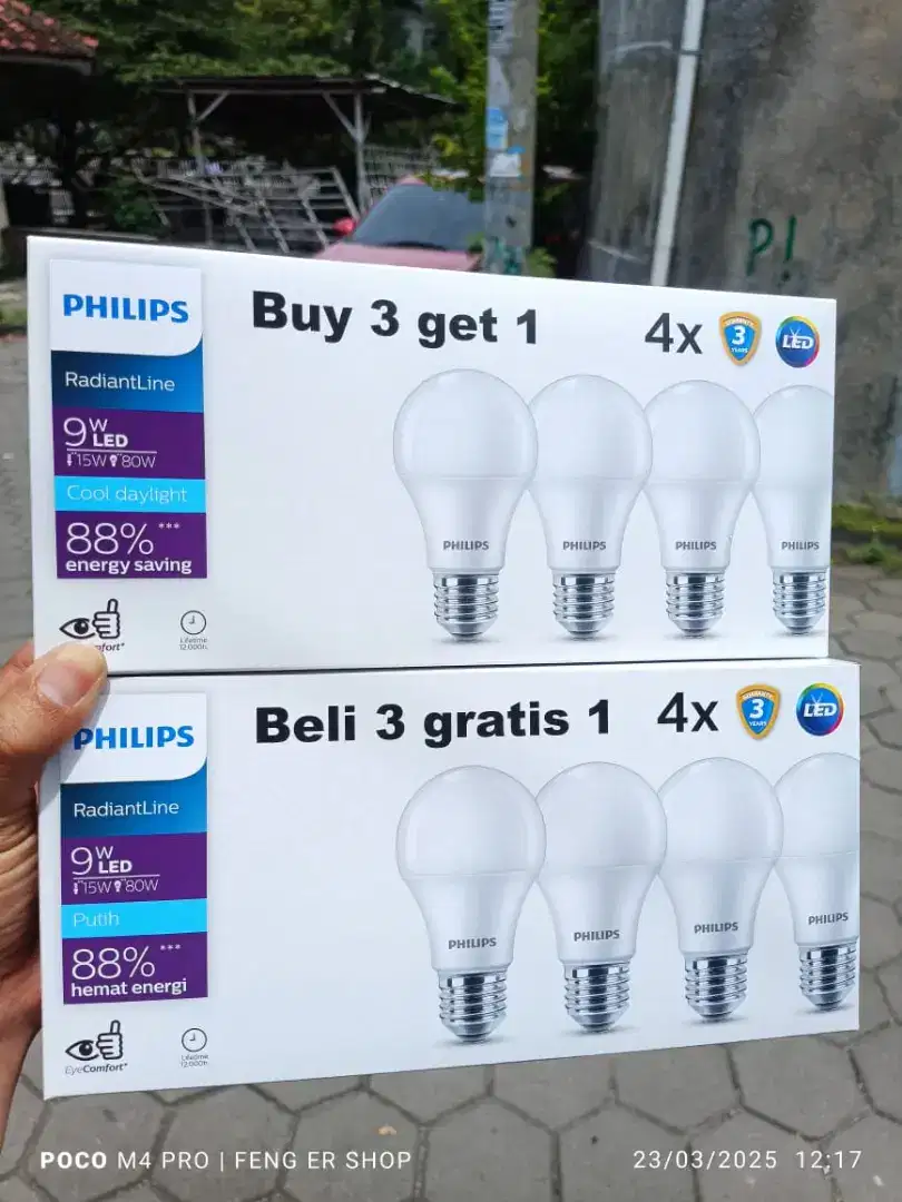 LAMPU LED PHILIPS ISI 4