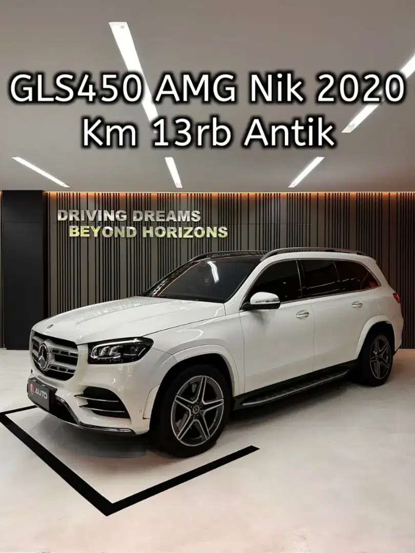 Mercedes Benz GLS 450 GLS450 AMG 2021 Putih Mercy B1460FJI Nik 2020