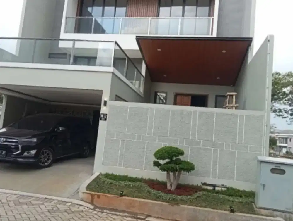 Mnrima dkorasi taman hias rumput bungga