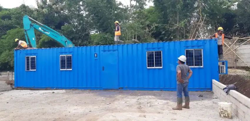 JUAL OFFICE CONTAINER SECOND MURAH 40 FEET SIAP KIRIM