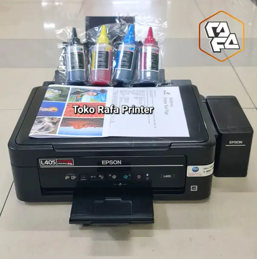 Printer Epson L405 Wifi Print Scan Copy