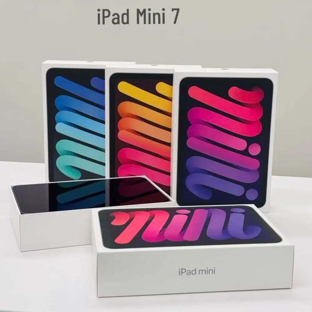 IPAD MINI 7 128GB RESMI NEW