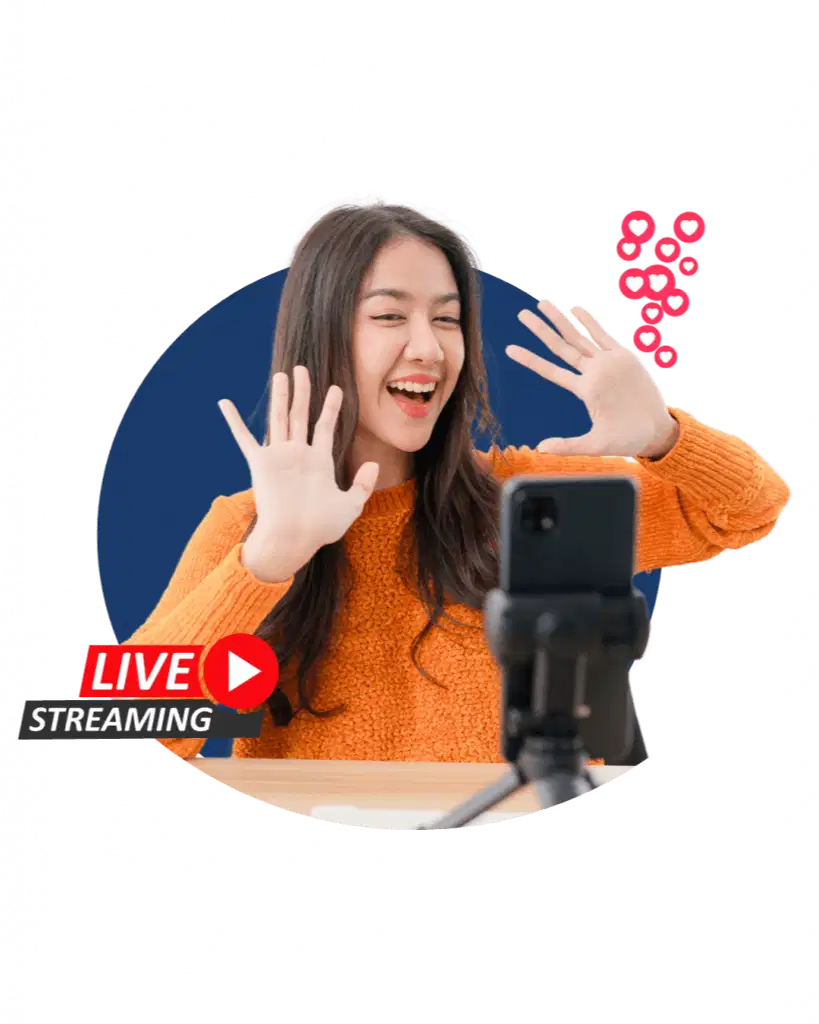 Host live streaming