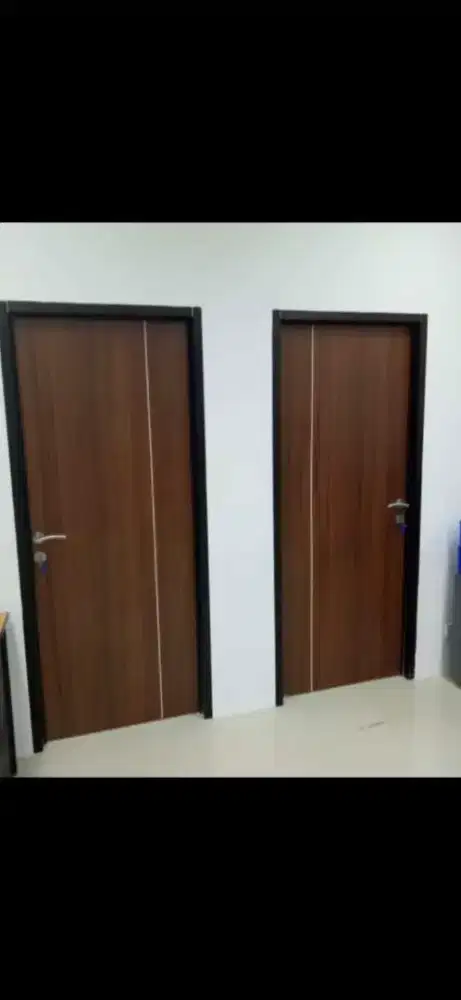 Pintu triplek minimalis