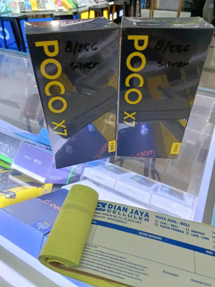 Xiaomi poco X7 ram 12gb 512gb layar lengkung pro dan8gb resmi