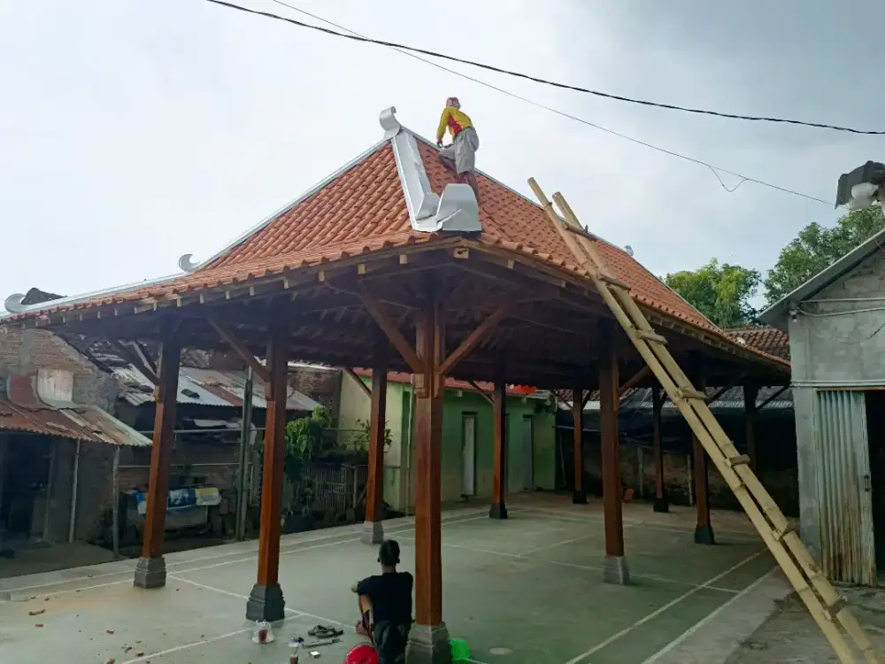 Open order rumah kayu limasan dan joglo kayu jati